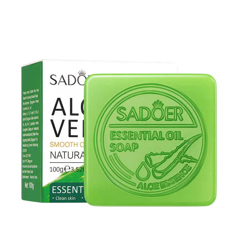 Savon à l'aloe vera. Hydrate et apaise la peau